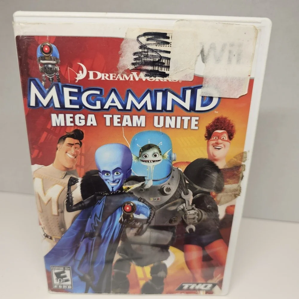 Megamind Mega Team Unite Nintendo Wii‎ CIB
